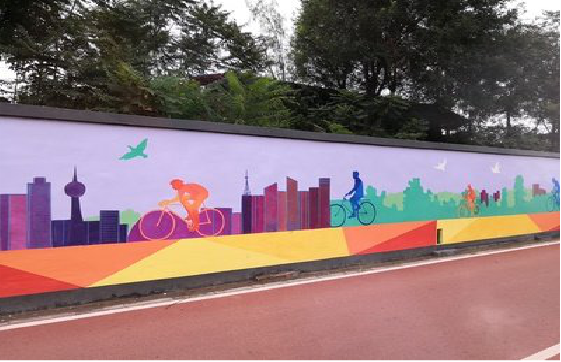 南丹墙体彩绘-围墙