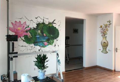 南丹墙体彩绘相比墙纸的优势。