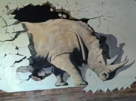 南丹在墙绘中，如何绘制3D效果？